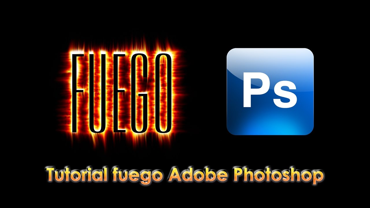 Cómo hacer efecto fuego Adobe Photoshop