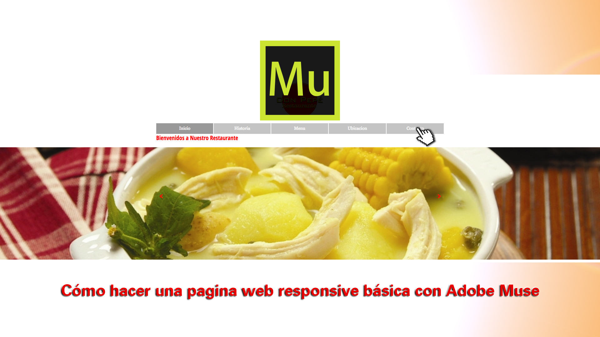 Cómo hacer una pagina web responsive básica con Adobe Muse
