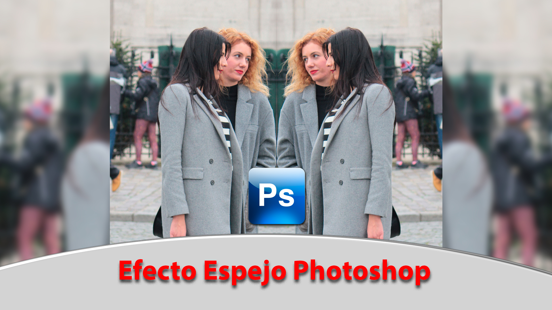 Videotutorial Adobe Photoshop: Cómo hacer el efecto espejo photoshop 2019