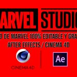 INTRO DE MARVEL STUDIOS 100% EDITABLE Y GRATIS!!!AFTER EFFECTS / CINEMA 4D [FUNCIONA] 👍