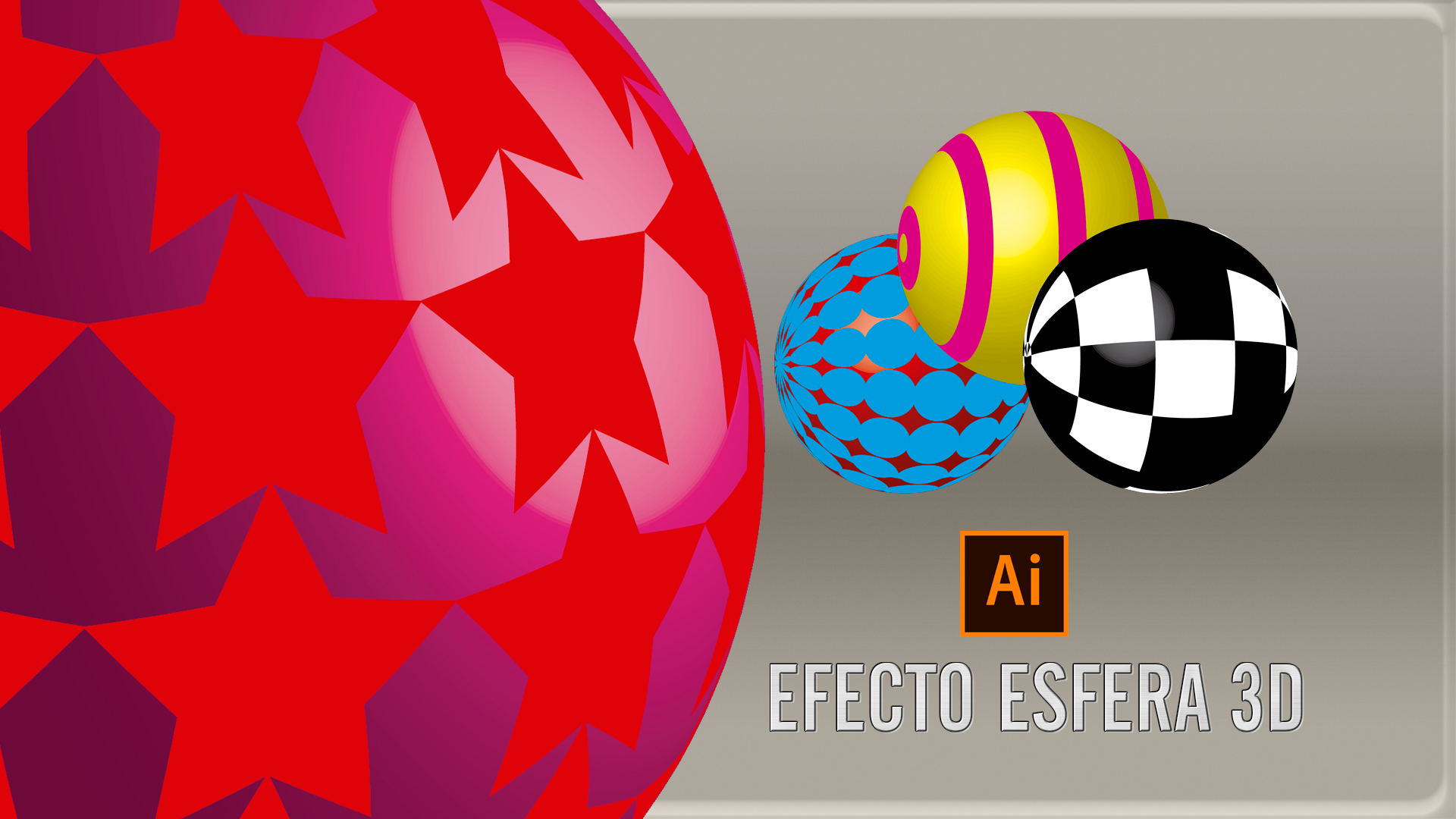 😇 Efecto Esfera 3D en Adobe Illustrator [FACIL] 2020