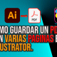 😍Cómo Crear y Guardar un PDF Desde Adobe Illustrator con varias Páginas👏